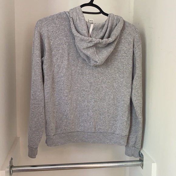 Forever 21 small grey Joie de vivre hoodie - Picture 2 of 2
